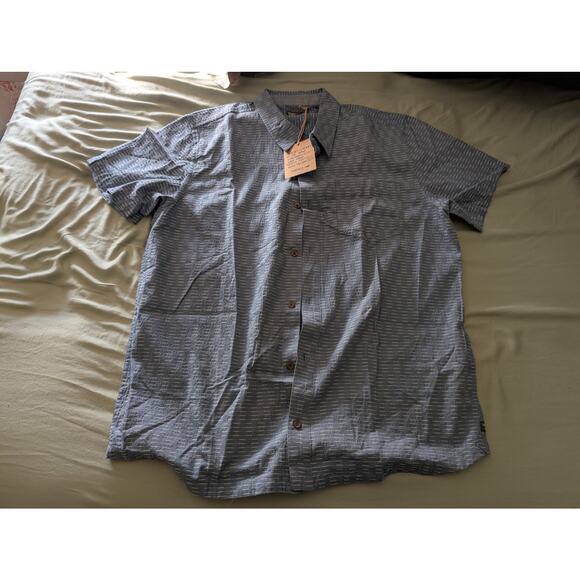 New Toad & Co Men's Harris Short Sleeve Shirt Size L - Picture 1 of 6